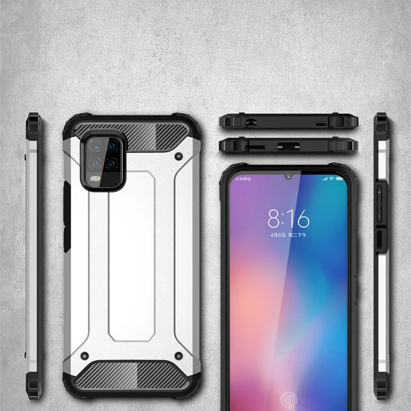 Армированный чехол для Xiaomi Poco X3 NFC F2 Pro M2 M3 X2 Жесткий Чехол из поликарбоната Pocophone F1