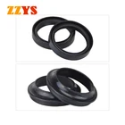 Сальник амортизатора вилки передней, 46x58x11, 46x58, 46x58, пылезащитный чехол для YAMAHA WR250, WR250Z, WR250F, WR250R, Street legal WR 250