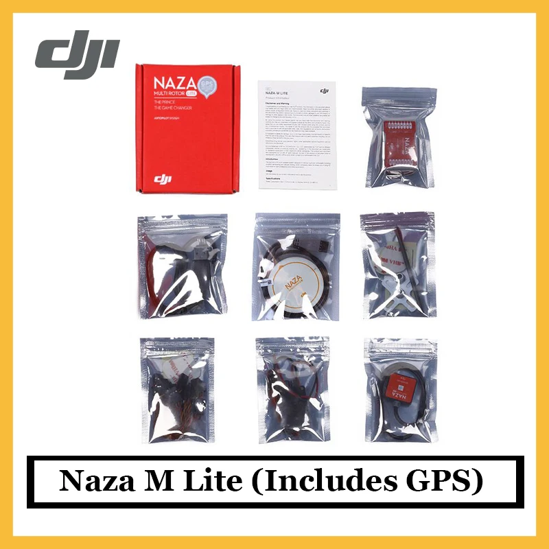 Оригинальный Полетный контроллер DJI Naza M Lite PMU с GPS мультироторный - Цена: 6 761,77 руб.