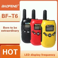 baofeng bf t6 bft6 walkie talkie two way ham cb radio mini portable transceiver kid birthday gift phone handheld ctcss intercom