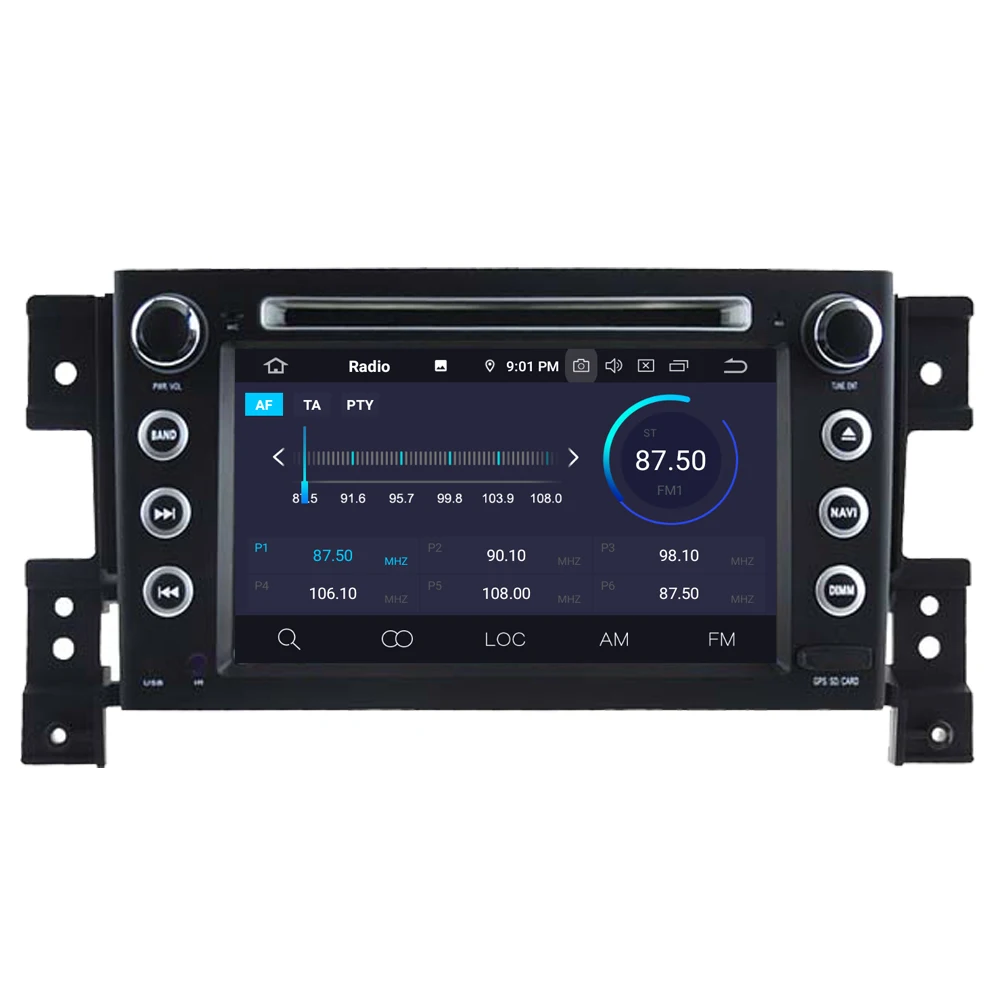 Автомобильный мультимедийный плеер RoverOne для Suzuki Vitara / Grand 2005 + Android 10 Авторадио DVD