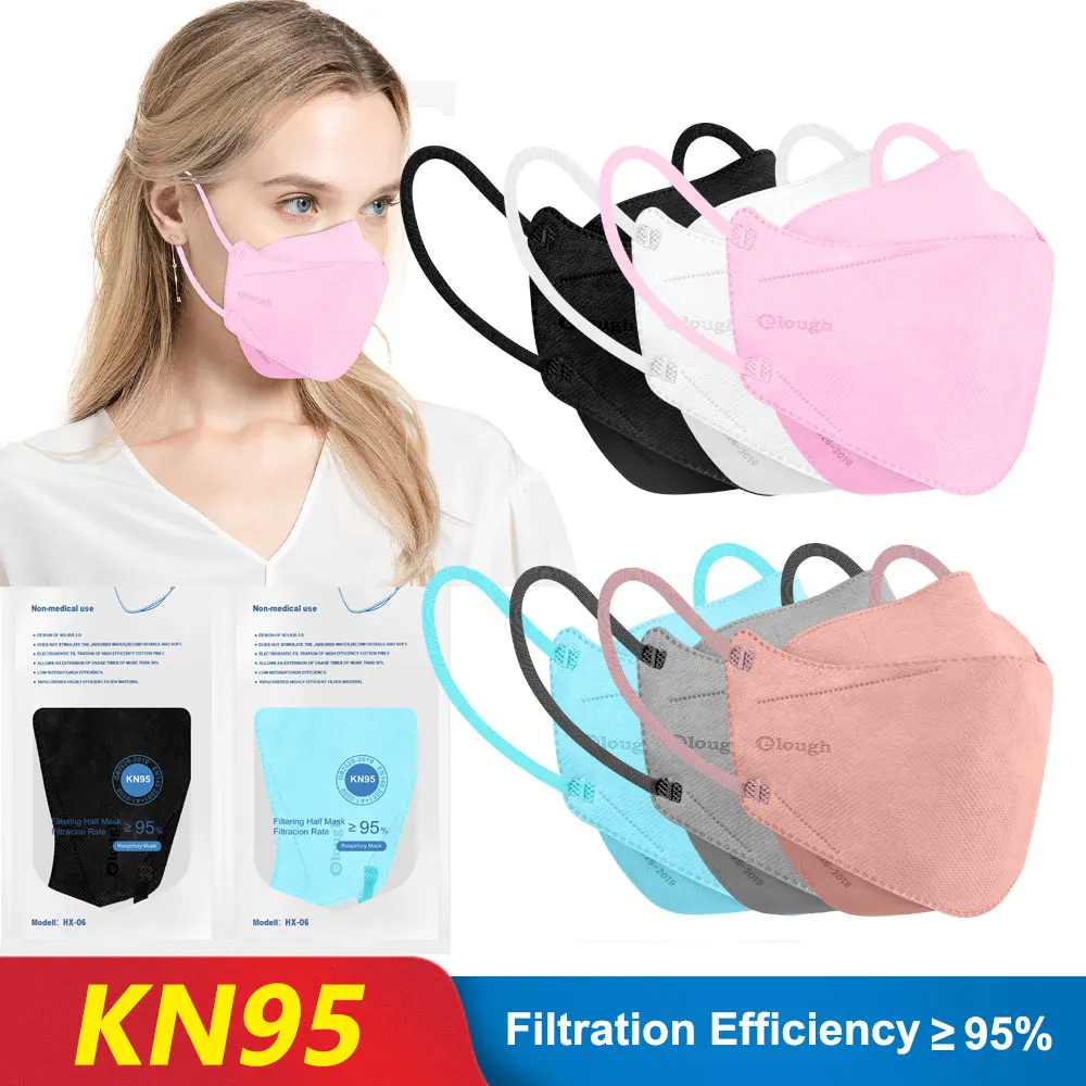 

6 цветов новая форма Kn95 маска Европейский Сертификат CE Kn95 маска для лица многоразовая цветная защитная маска для взрослых маски fpp2