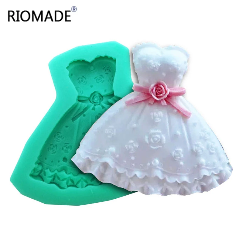 Свадебное платье силиконовая форма помадные формы украшения торта инструменты