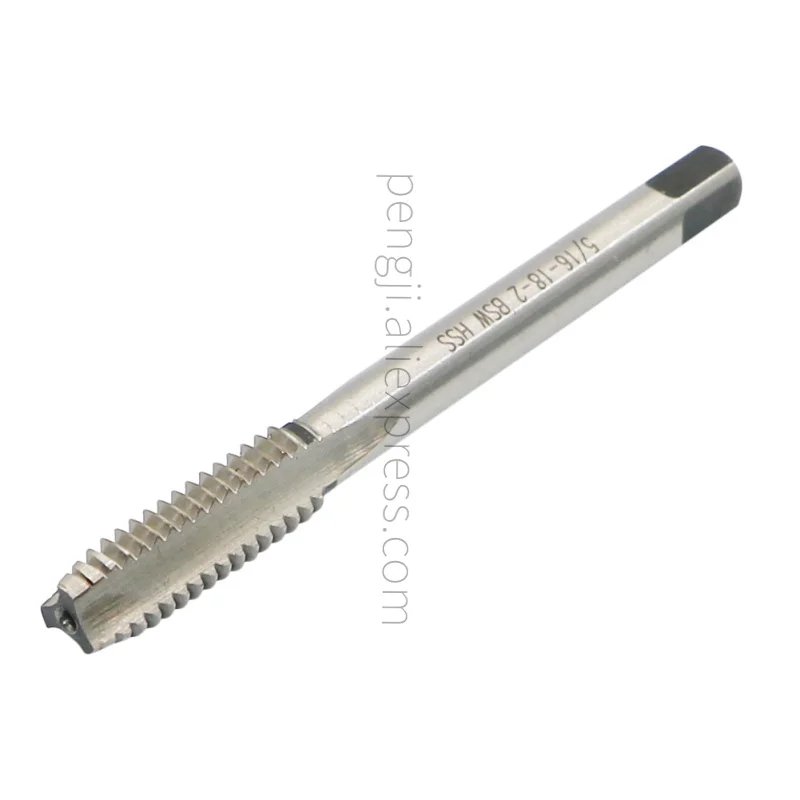 

5/16"-18 BSW HSS Right Hand Thread Tap High Speed Steel 6542 Used for Conventional Machine Tapping or CNC Tapping.