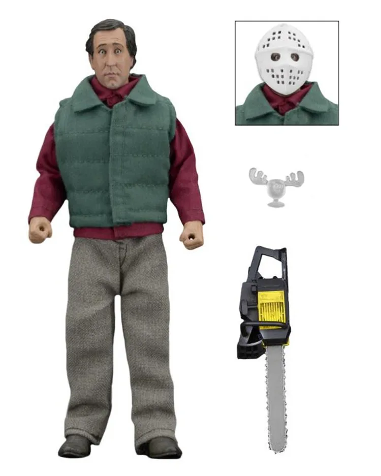 NECA Рождественские каникулы Национальный лампун фигурка персонажа бензопилы Кларка шарнирная подвижная фигурка игрушка