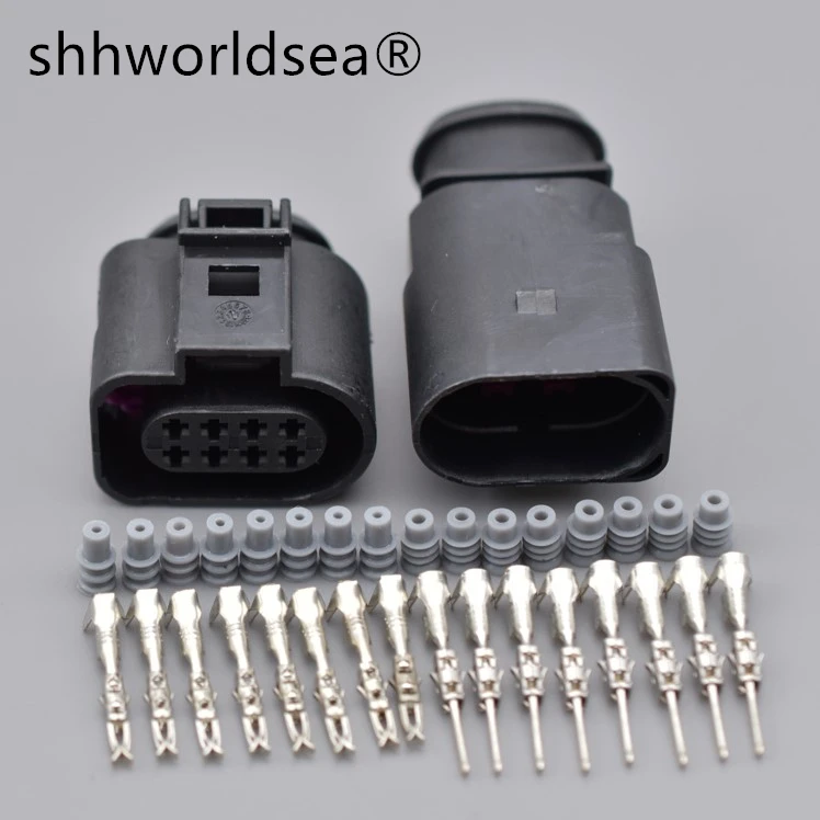 Shhworldsea 8-контактный 1J0 973 714 814 1 5 мм автомобильный разъем радар коробка передач