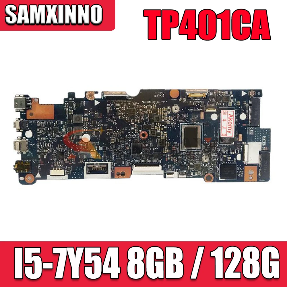 

Новинка, ноутбук TP401CA, задняя крышка, 14 дюймов, TP401C, TP401CA, TP401CAE, материнская плата ноутбука, материнская плата, телефон 8 ГБ/128 ГБ