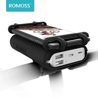 romoss ur01 power bank 10000mah for bicycle 2 in 1 portable external battery pack with bike phone holder for iphone xiaomi