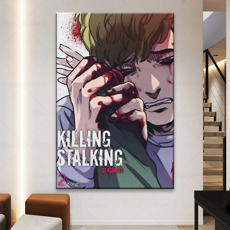Comic Book Poster Anime Killing Stalking Decorative Art Living Room Modern Family Bedroom Decor Posters | Дом и сад