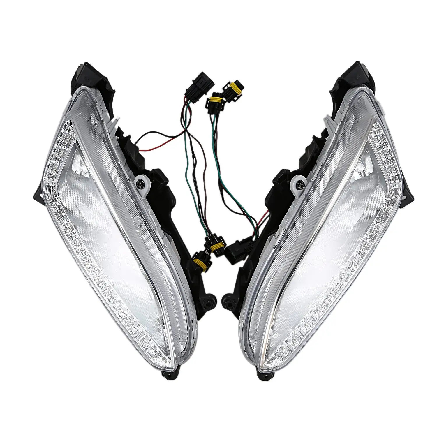 СВЕТОДИОДНЫЙ DRL Дневной светильник противотуманная фара автомобиля 12V для бега s