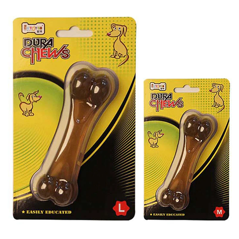 

Bone-shaped Dog Chewing Toy Tossing Ball Game Fun Pet Training Supplies Large Medium and Small Dogs Teddy Alaskan Dog Cat Stick