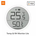 Датчик температуры и влажности Xiaomi, совместимый с Bluetooth, Версия Lite, для хранения данных, ЖК-дисплей, термометр, Поддержка приложения Mi Home
