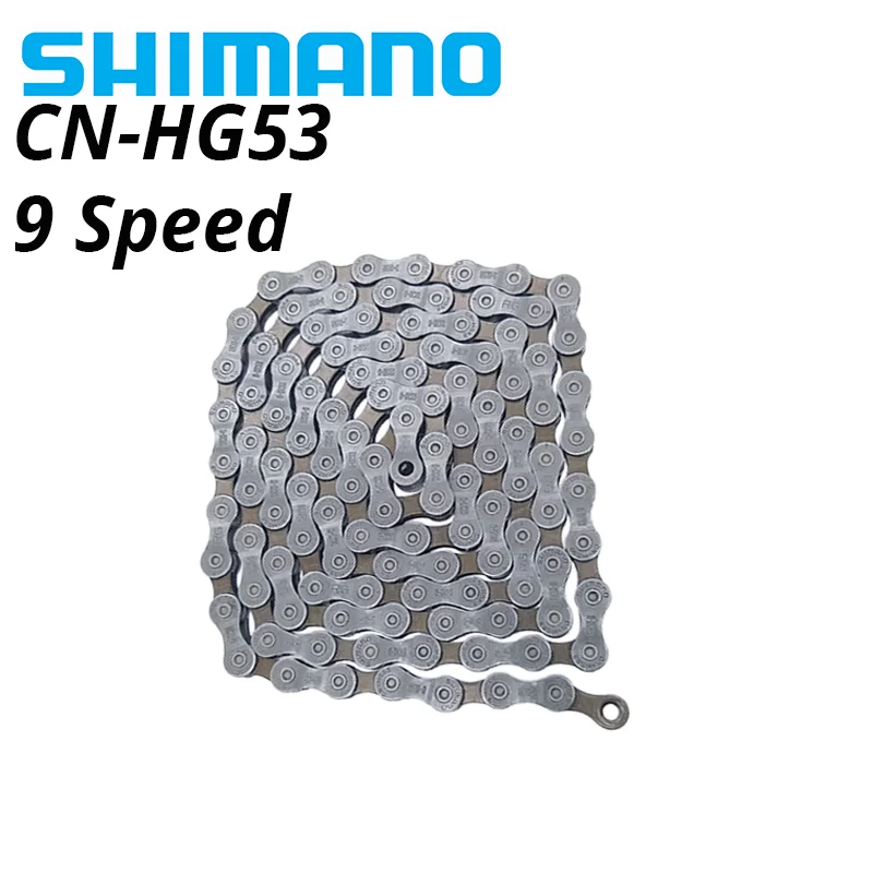 Shimano Alivio HG53 9 скоростные цепи CN супер узкая HG велосипедная цепь скоростная S 112