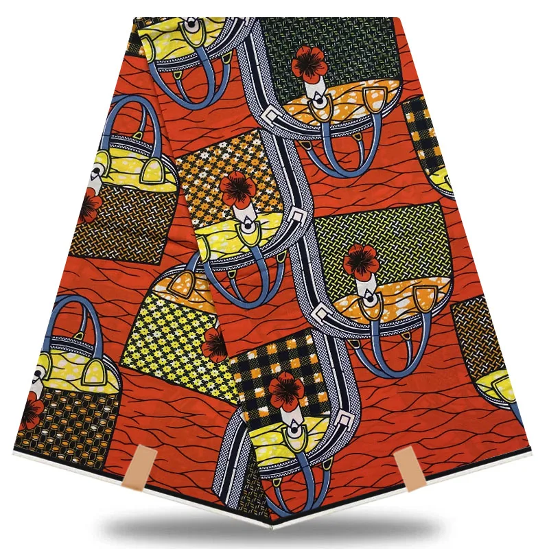 2021 африканская ткань из 100% хлопка с принтом воска Оригинальная мягкая