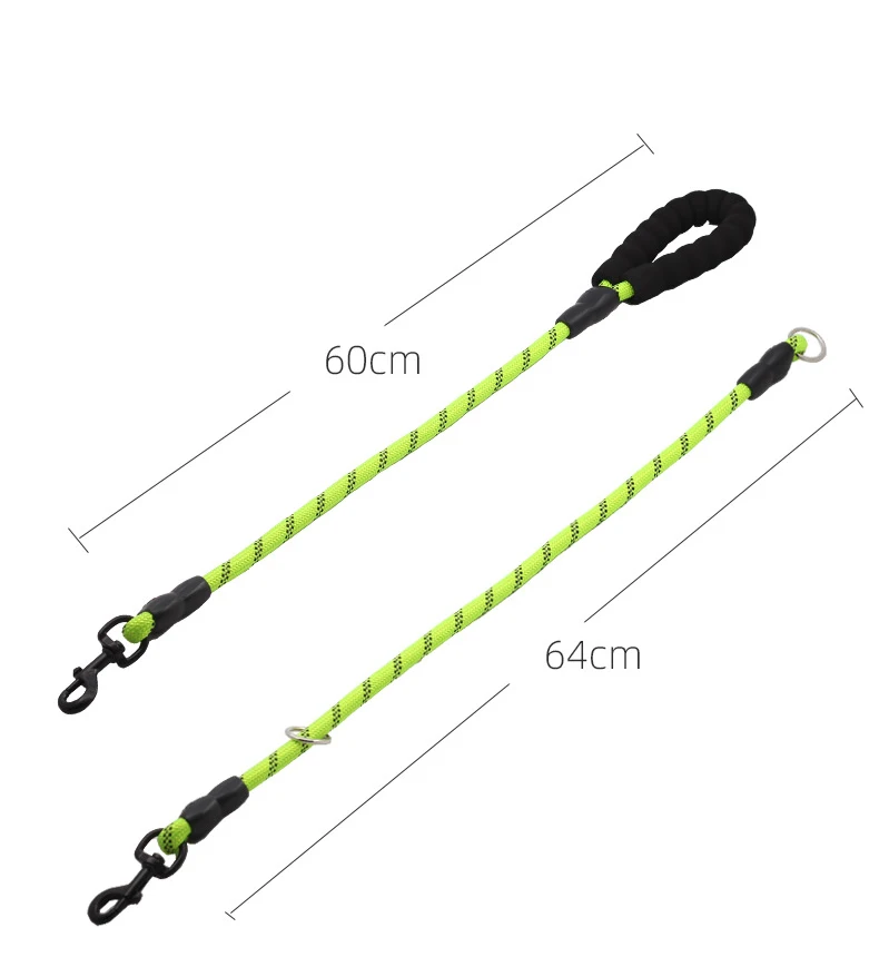 EXCELLENT ELITE SPANKER Short Style Pet Dog Leash Outdoor Training Dogs Traction Rope Can Extend Large Dog Leash with Handle