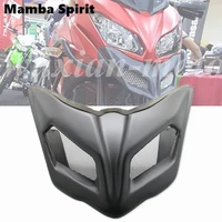 for kawasaki versys650 versys1000 kle650 15 16 motorcycle accessories matte black abs headlight fairing front retrofit fender