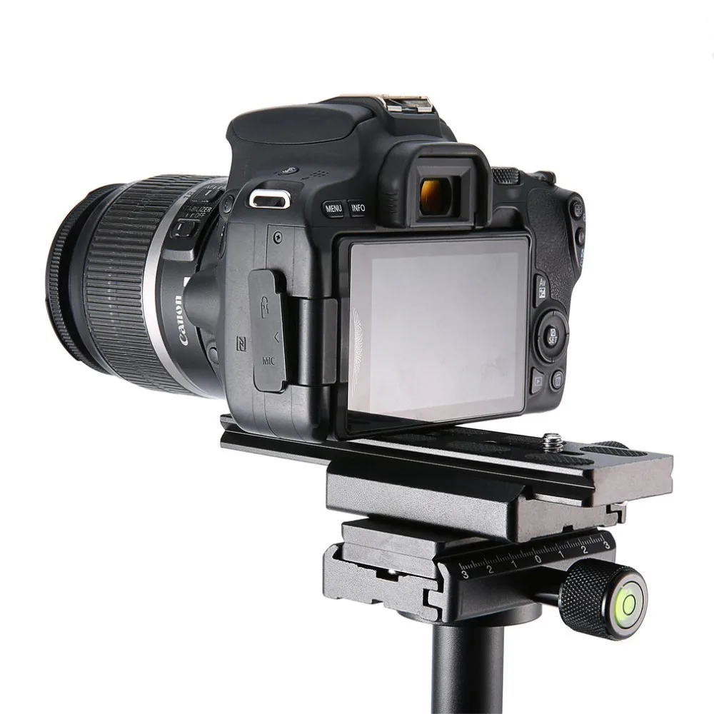 S40 Steadycam масштабируемый из углеродного волокна Ручной Стабилизатор Steadicam для Canon Nikon sony DSLR камера компактная видеокамера