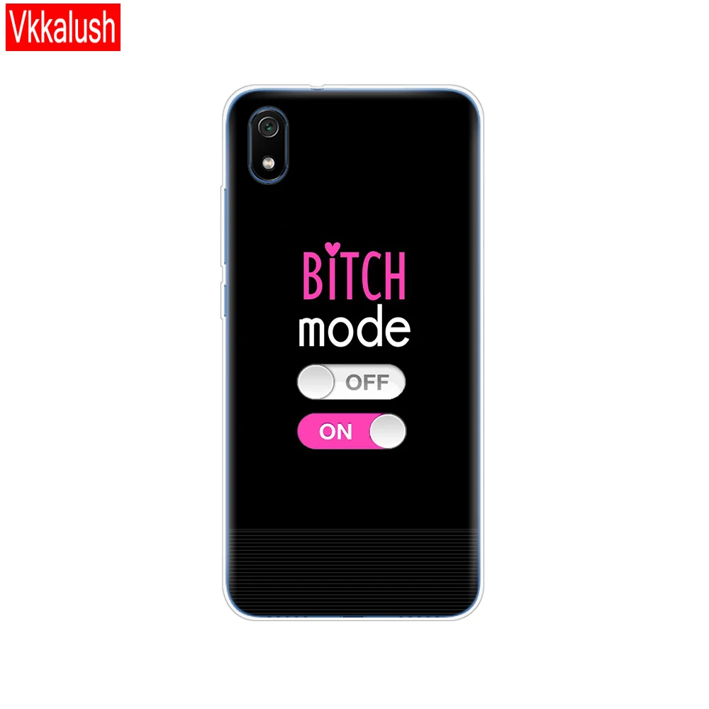 80298 Чехол для Xiaomi redmi 7a чехол s полная защита Мягкий ТПУ силиконовый чехол на заднюю панель для redmi 7 A бампер redmi 7a чехол для телефона с кошкой - Цвет: 80298