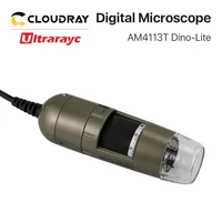 Ultrarayc Original Dino-lite AM4113T Digital Microscope Bracket Set Support MS35B 8 LED Light 200X Enlarge