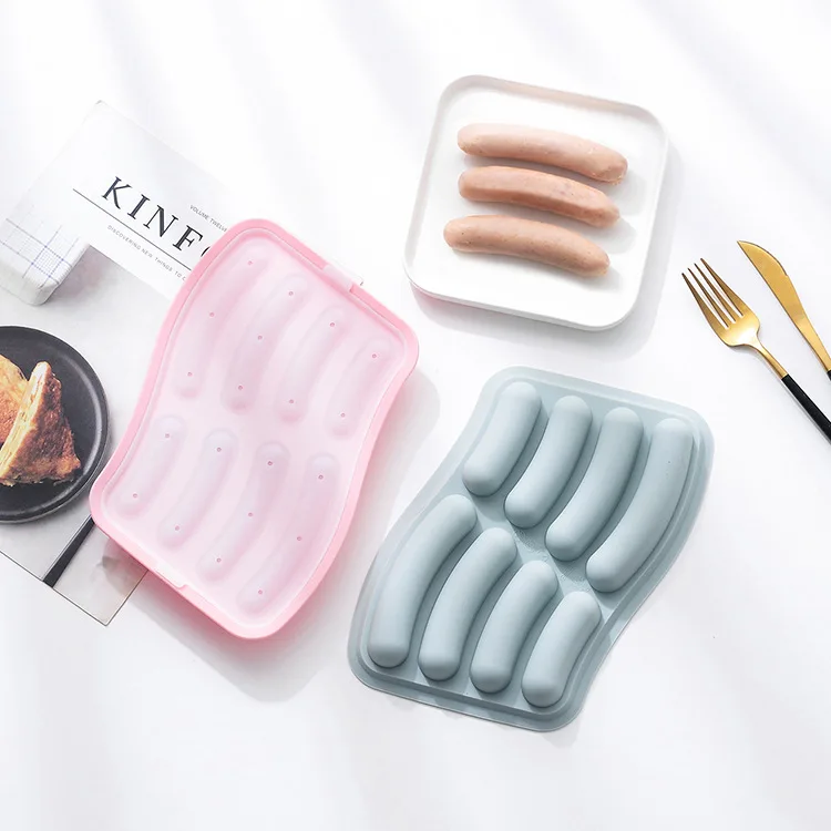

New Sausage Making Mold Ham Hot Dog Silicone Mould Baby Food Supplement Tools DIY Sausage Making Tool