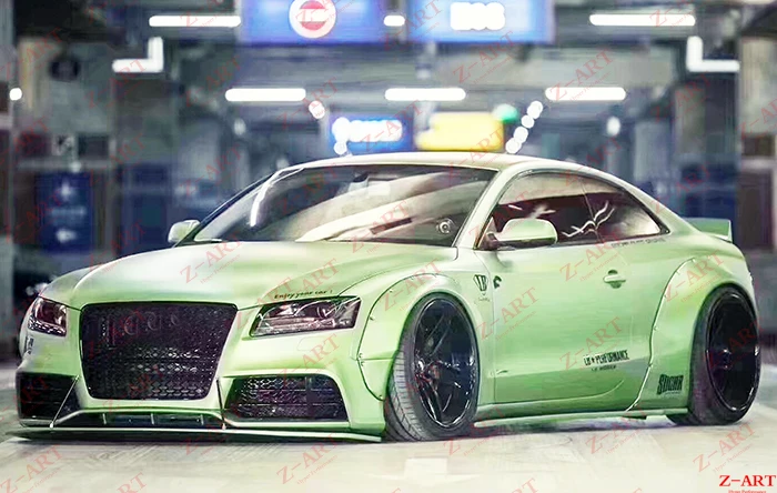 Z-ART широкий аэродинамическим комплектом для A5 S5 2008-2012 тюнинг-пакет купе Кабриолет