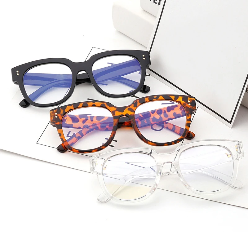 Квадратные мужские оправы Veshion для очков и женские винтажные очки с толстой