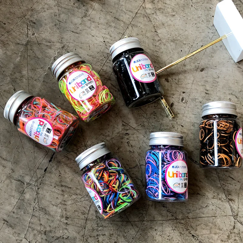 Резинки для волос Детские в Корейском стиле эластичные резинки карамельных