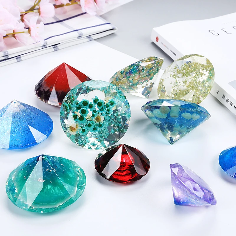 Прозрачная силиконовая форма для сушеных цветов смолы декоративное ремесло