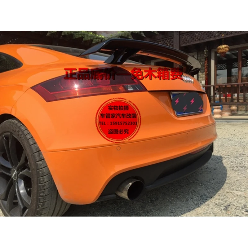Универсальный стильный задний спойлер из углеродного волокна для Audi A3 S3 A4 A5 A6 A7
