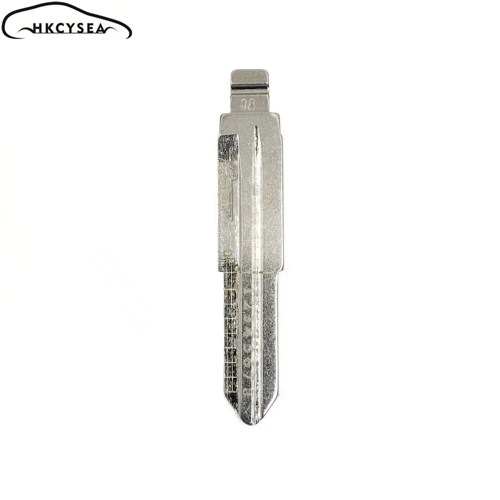 HKCYSEA гравированные линии чистые резки Зубцов неразрезанный ключ лезвие 08 # TOY38R