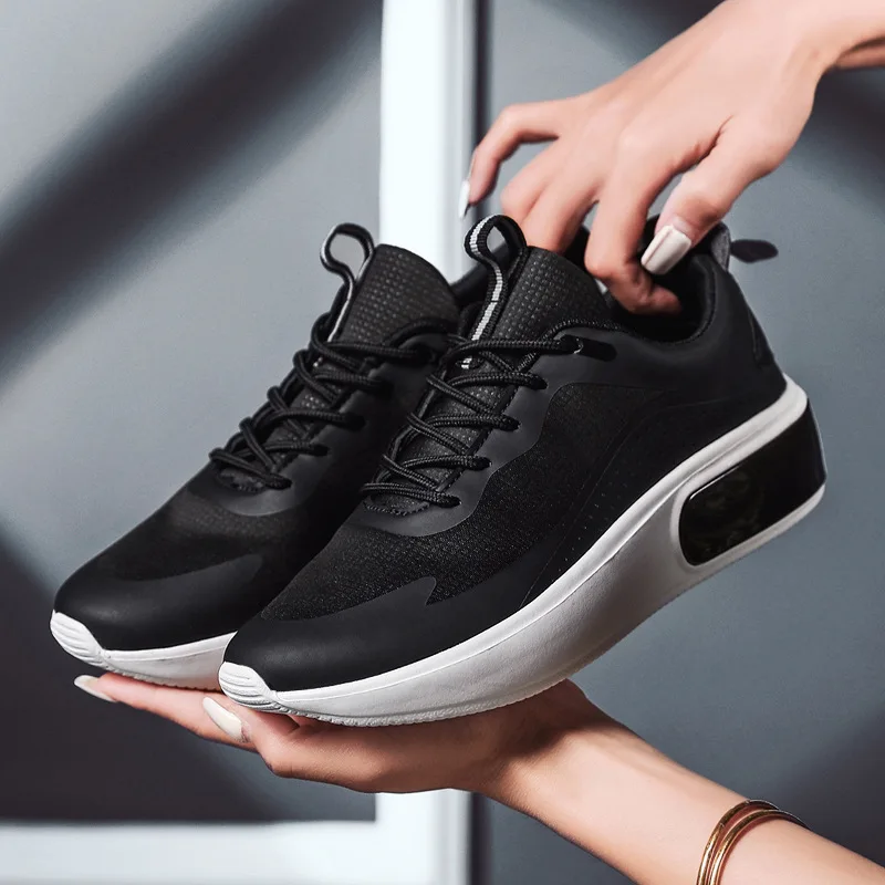 Женская Повседневная обувь Новинка зимние женские кроссовки модная дышащая