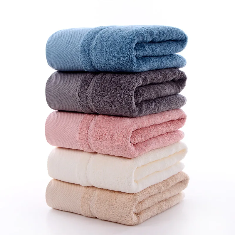 Original cotton face towel pure thick absorbent bath does not shed hair | Дом и сад