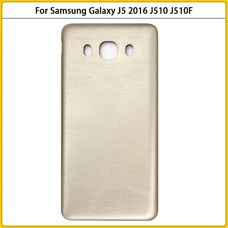 Новый чехол для задней крышки J510 Samsung Galaxy J5 2016 J510F J510FN J510H J510G Пластиковая Крышка