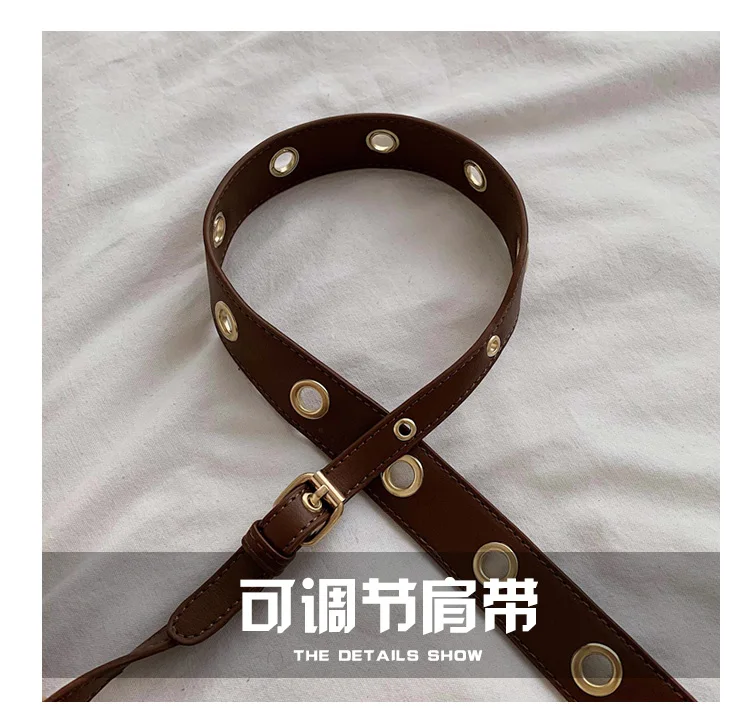 Новинка 2019 осенне зимняя Ретро сумка в гонконгском стиле женская модная через