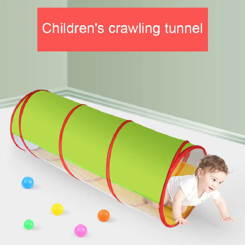 Детские игрушки дышащий туннель для ползания с солнечным светом уличные и