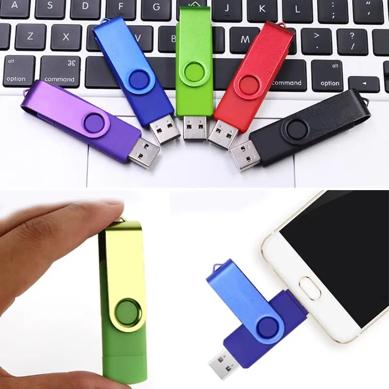 OTG usb флеш накопитель 32 ГБ высокоскоростной 4 8 16 64 Гб карта памяти креативный