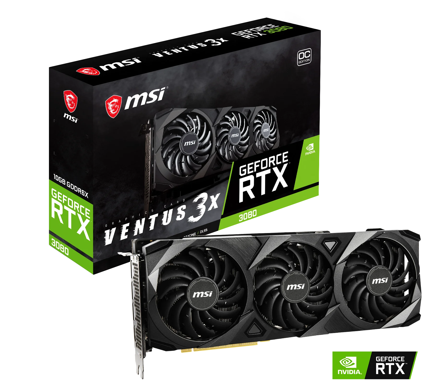 Видеокарта MSI RTX 3080Ti SUPRIM X 12G GDDR6X OC для игрового компьютера | Компьютеры и офис