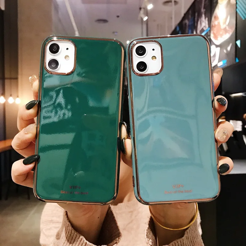 Мягкие чехлы для iPhone 11 Pro Max X XS XR чехол 6 6s 7 8 Plus защитный телефона из ТПУ|Бамперы| |