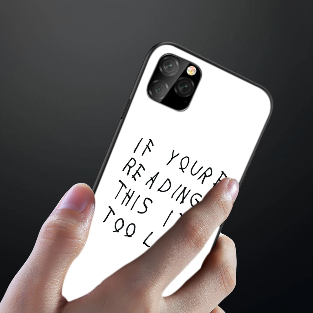 Чехол для телефона Drake из ТПУ для Apple iPhone 6 6S 7 8 Plus 5 5S SE X XS 11 Pro Max XR силиконовый мягкий чехол