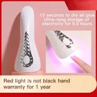 Лампа для ногтей Sunshine Сушилка для ногтей мини 18 Вт светильник для ногтей быстросохнущая ламсветильник для быстрого маникюра с аккумулятором