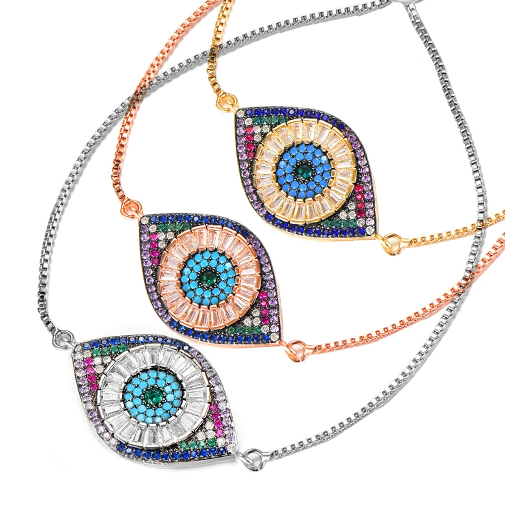 3 шт. женские браслеты из нержавеющей стали с фианитом|Браслеты| |