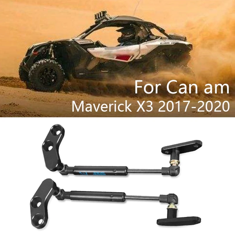 

UTV Door Opener Shock Lift Struts Support Spring Hydraulic Rod for Can-Am Maverick X3 2017-2020