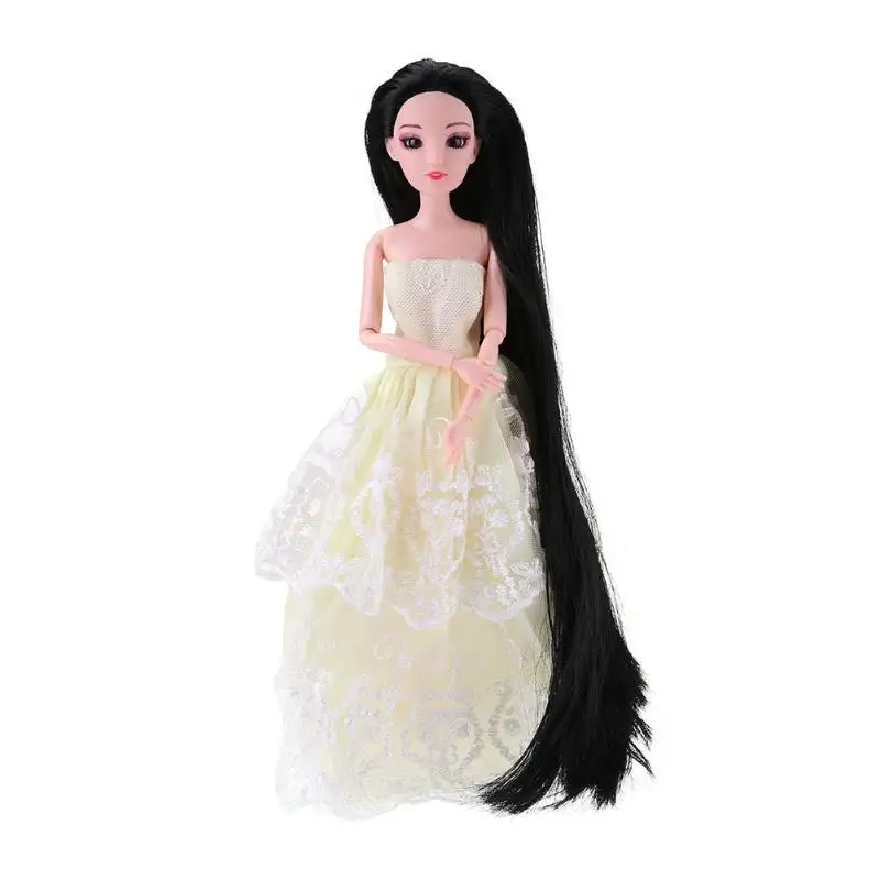 Аксессуары для головы куклы длинный парик 3D форма глаз аксессуары тела пирожное