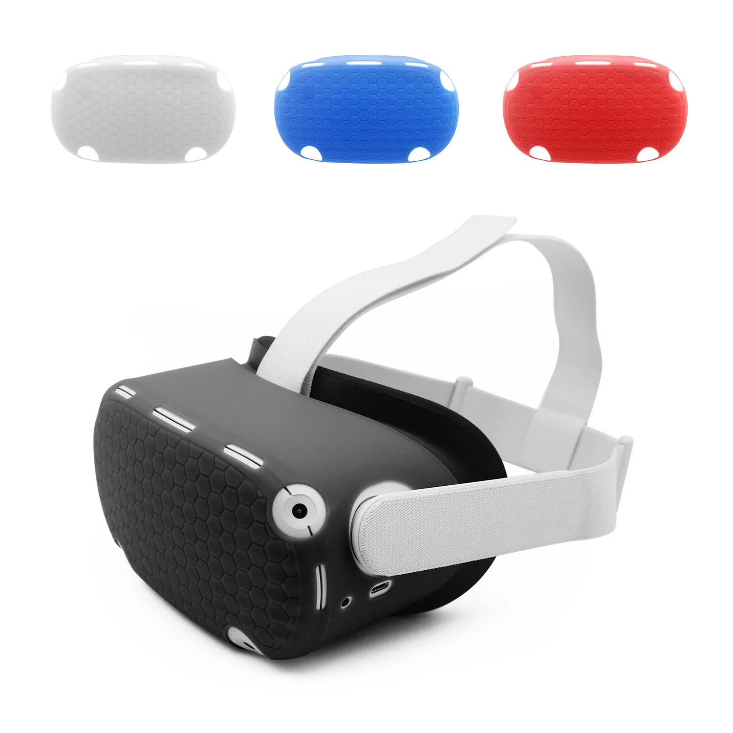 

Oculus Quest 2 VR гарнитура Передняя защитная маска оболочка высококачественный силиконовый материал пыленепроницаемый устойчивый к царапинам и ...