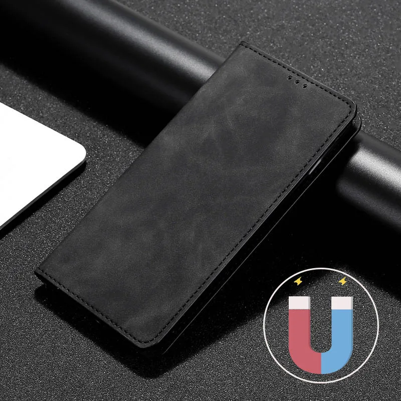 Флип кейс для Huawei P Smart P20 Pro P10 P8 Lite Y6 Y5 2019 GR3 чехол Honor 8A 8S 20 10i 8 9 10 деловой