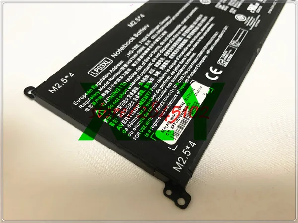 Аккумулятор LP03XL LP03048XL для HP ENVY M6-P M6-P113DX 15T-AE 15T-AE000 M6-P013DX 807417-005 807211-241 | Компьютеры и