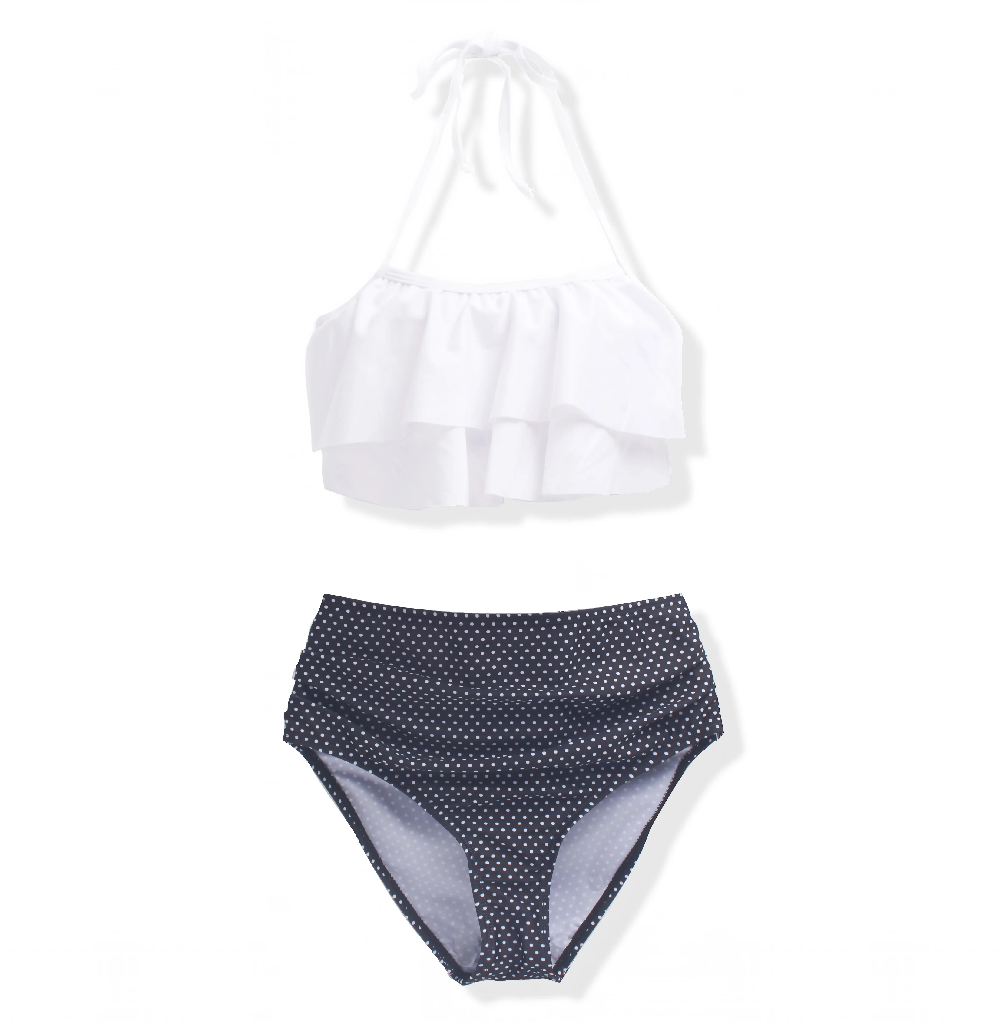 Falbala/летний детский купальный костюм Новинка 2020 года Бандаж для девочек Детские