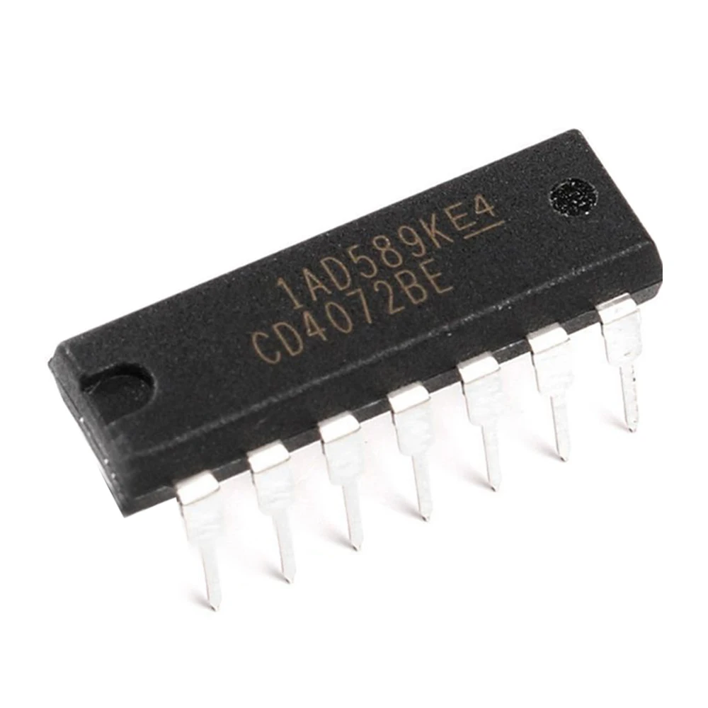 

5 шт./партия, новые оригинальные CD4072BE CD4072 CMOS или GATES IC DIP-14