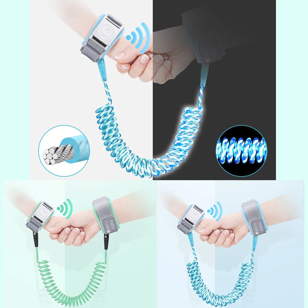 OLOEY детский ремень с защитой от потери на запястье Магнитный индукционный замок