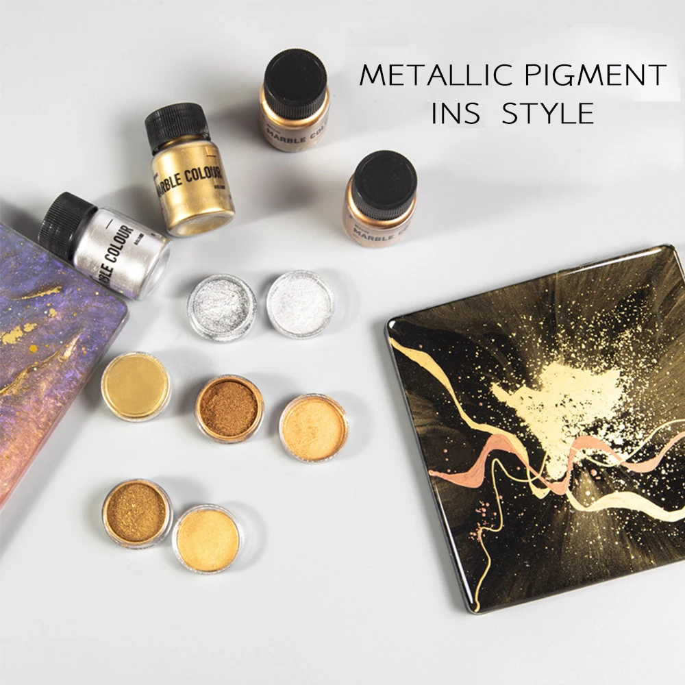 uv epoxi resin jewelri dye Metallic Pigment Powder Gold Resin Pigment Epoxy Resin Dye Crafts Pearl Pigment For Candle Making